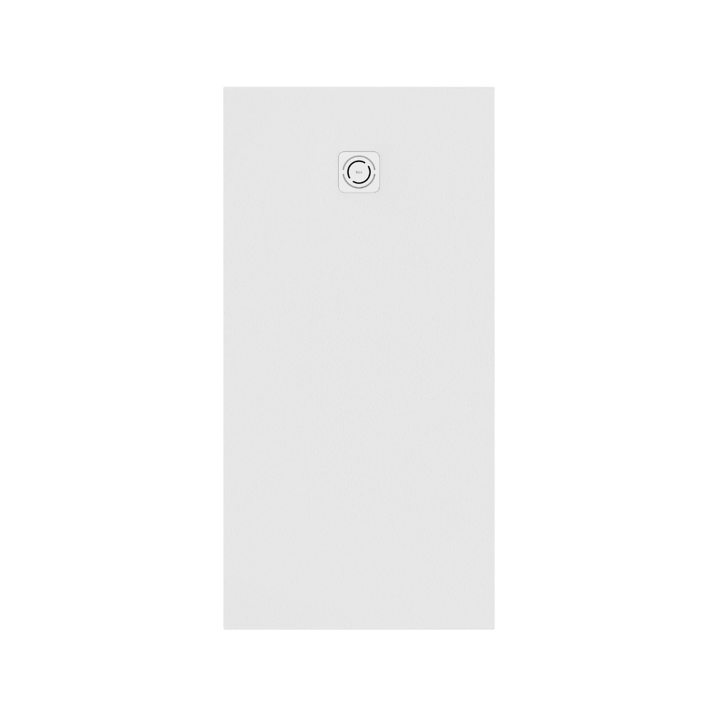 Cut out image of the Roca Terran-N Stonex 1200mm x 700mm White Shower Tray with Waste